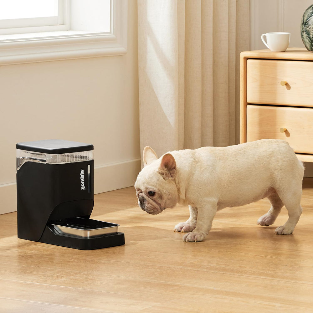 ZOMISIA gravity cat water dispenser, 6-liter capacity supports multi-pet households
