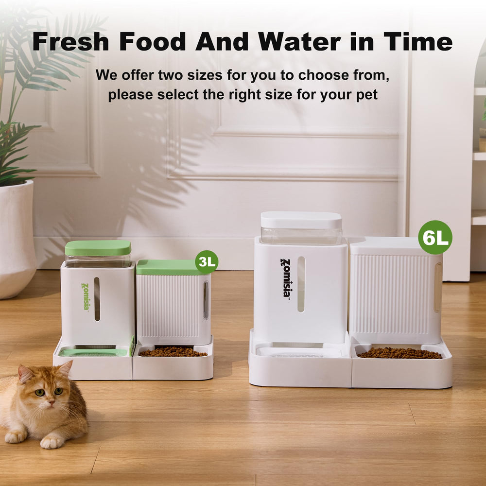ZOMISIA gravity dog feeder note about filtering plate orientation