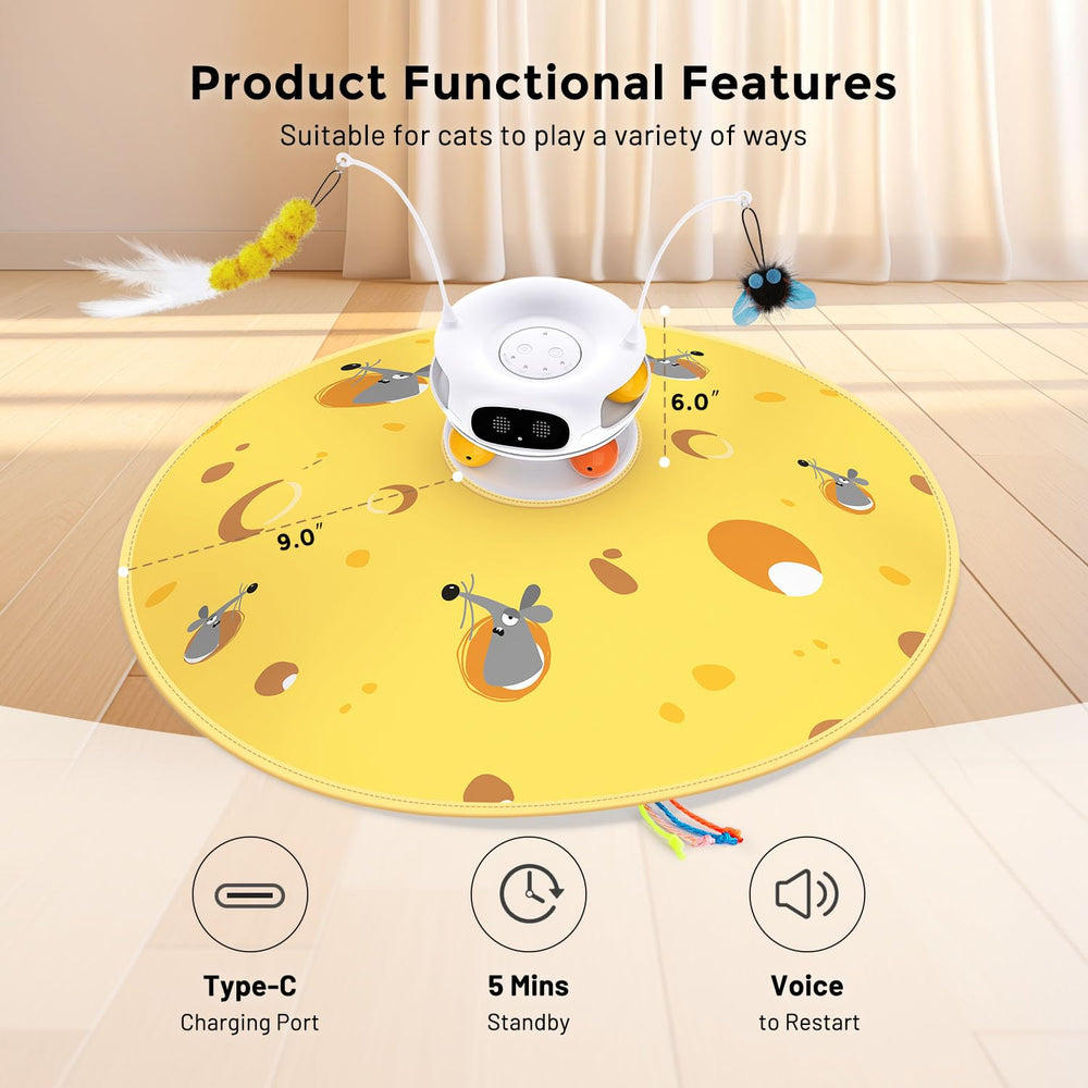 ZOMISIA rechargeable battery powered toy with USB-C charging for longer sessions