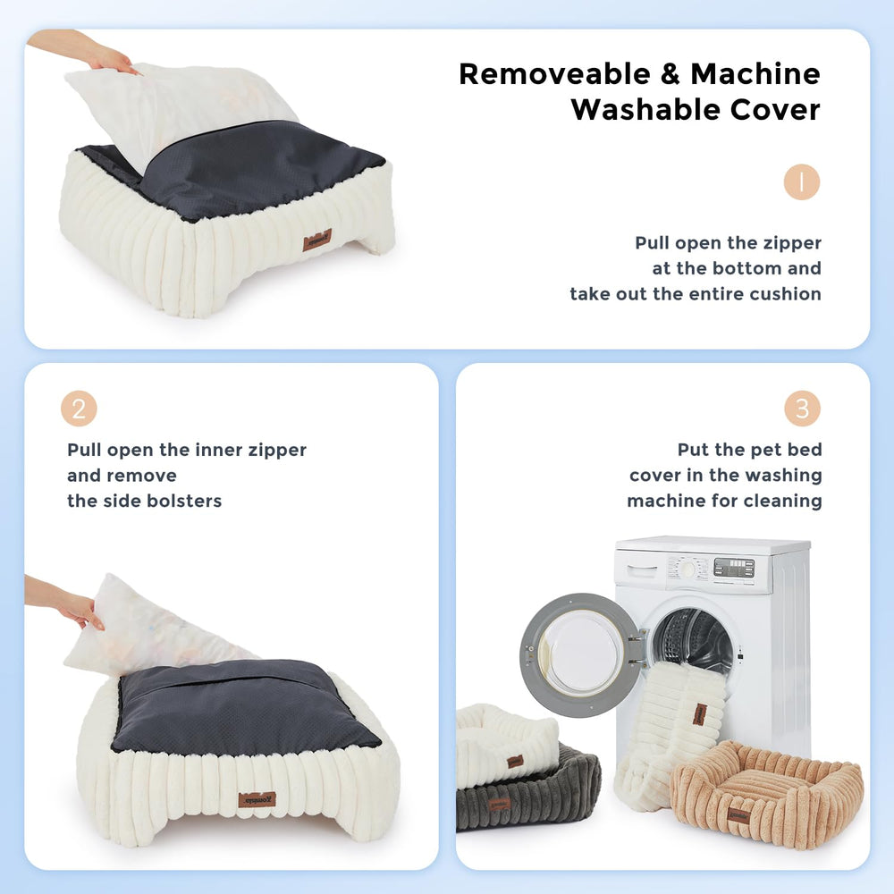 ZOMISIA ready-to-use bed with no assembly required