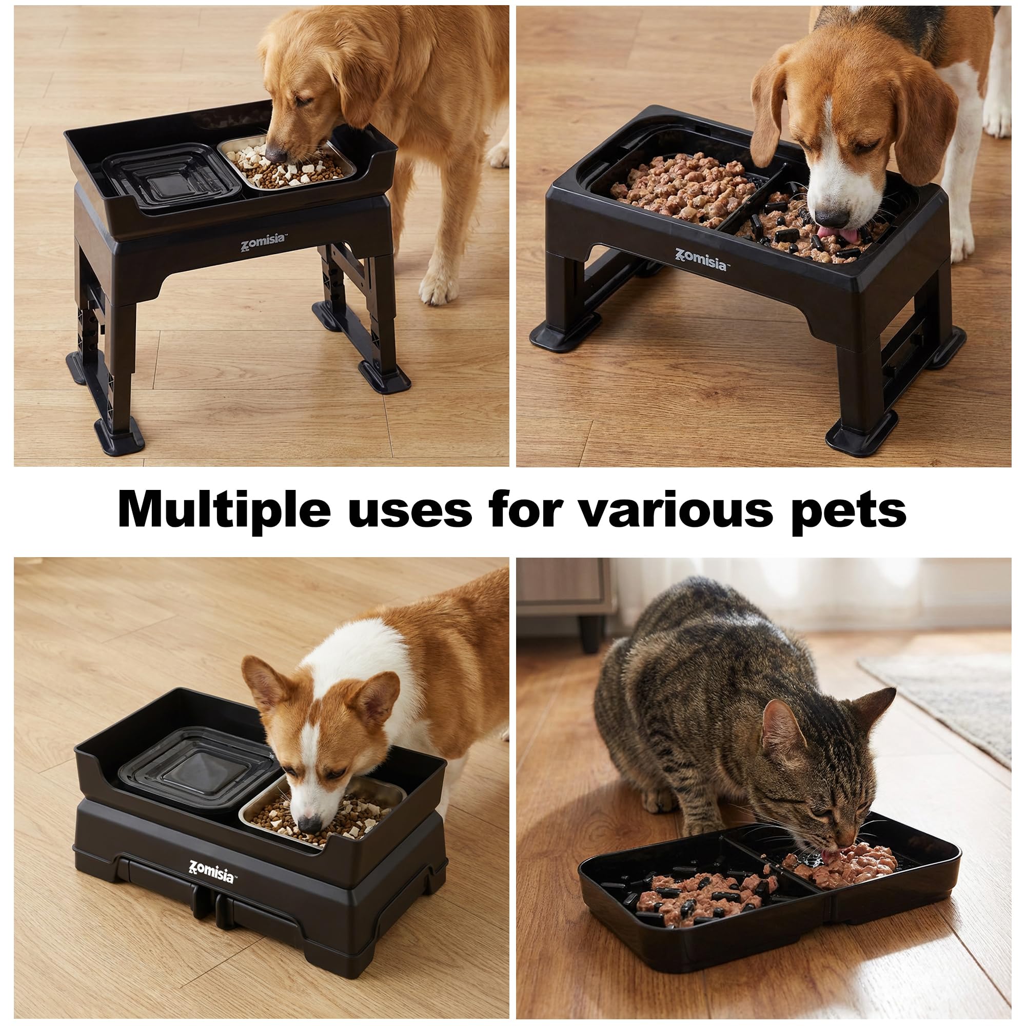ZOMISIA sturdy design with spill-free feeding experience
