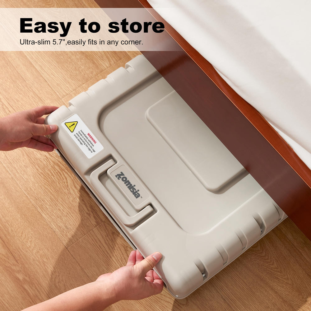 ZOMISIA trunk-fit crate fits SUV cargo space