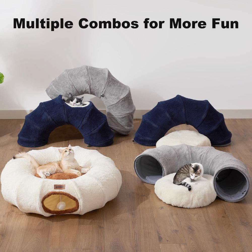 ZOMISIA two included balls spark interactive play sessions.