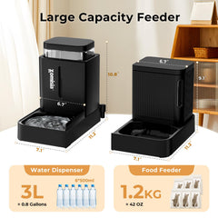 ZOMISIA water dispenser with filtering plate for steady hydration