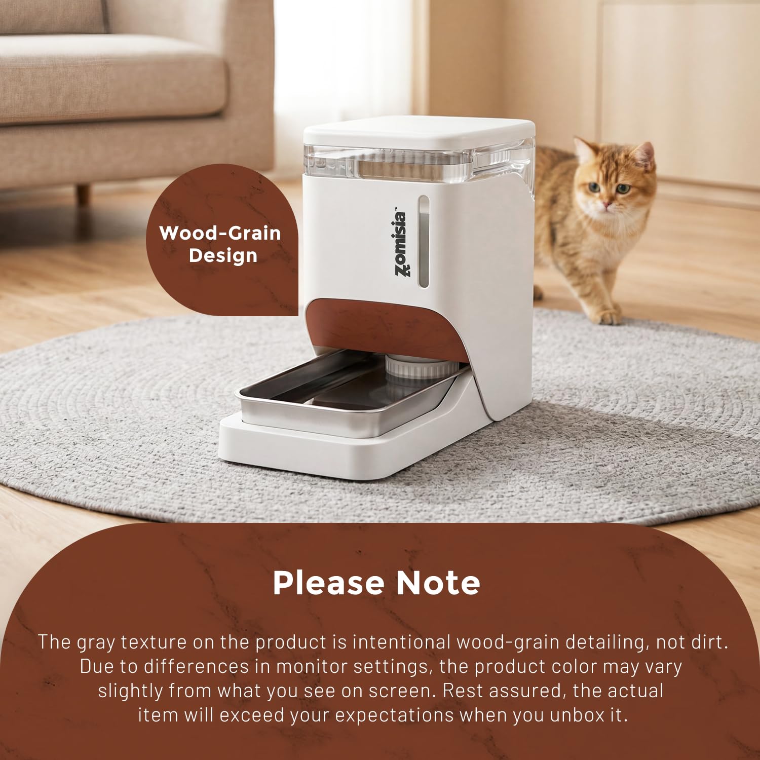 ZOMISIA stainless steel bowls highlight rust resistance and durable pet feeding.