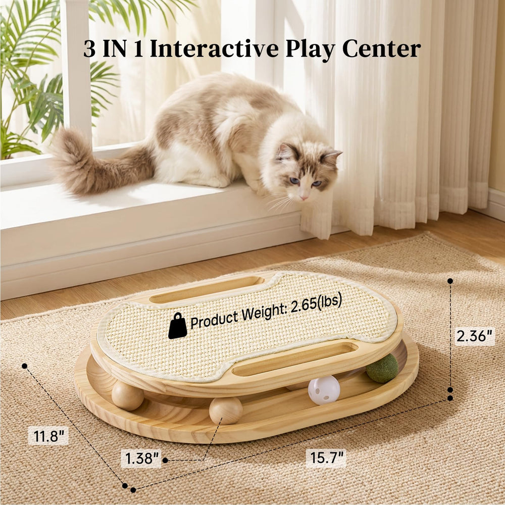 ZOMISIA wooden interactive puzzle with top opening to spark curiosity.