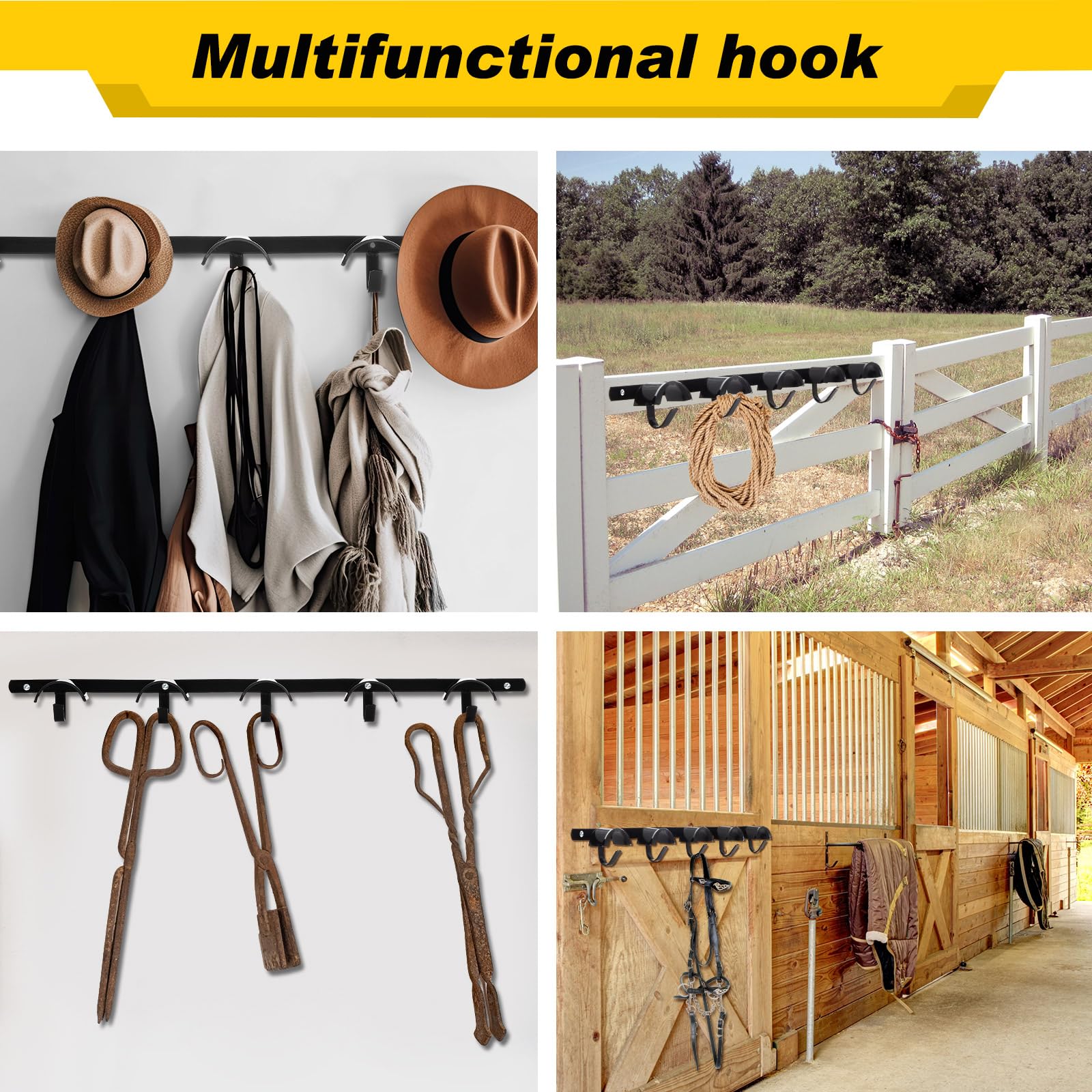 Zonon bridle hooks system ideal for show prep storage.
