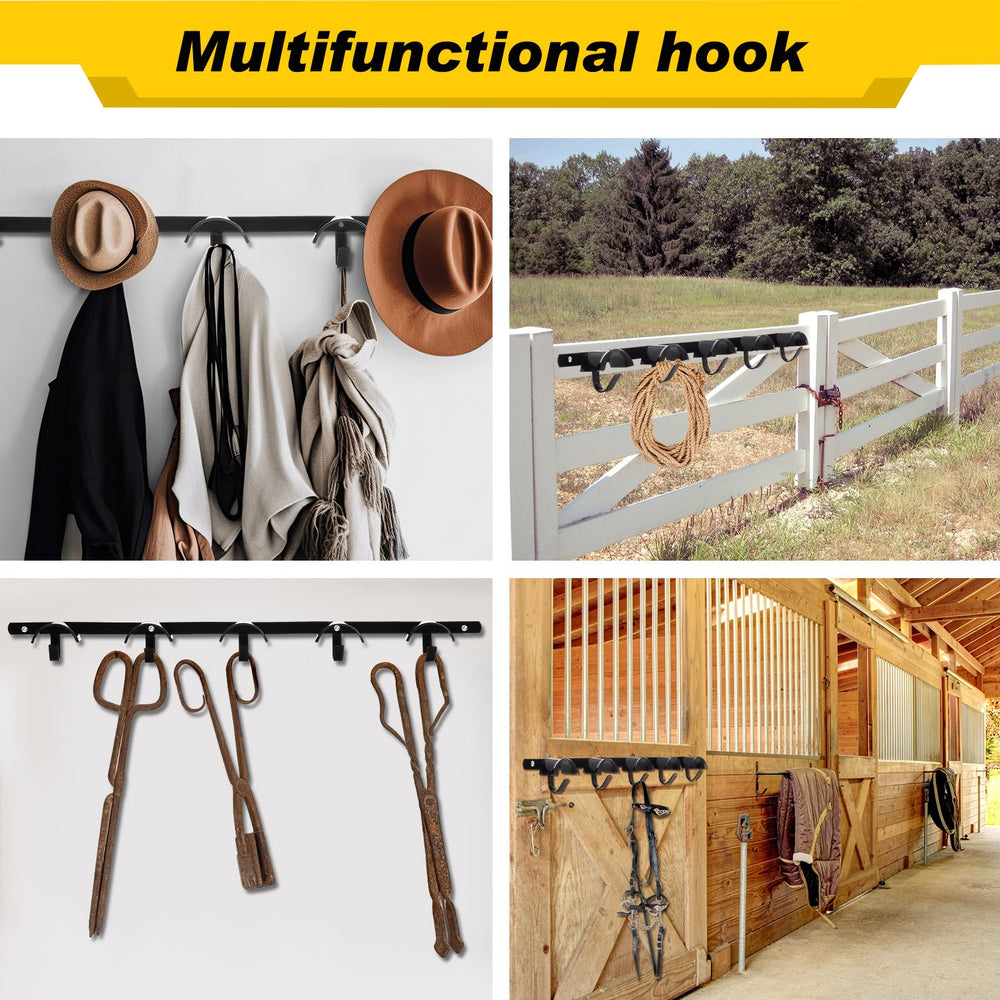 Zonon bridle hooks system ideal for show prep storage.