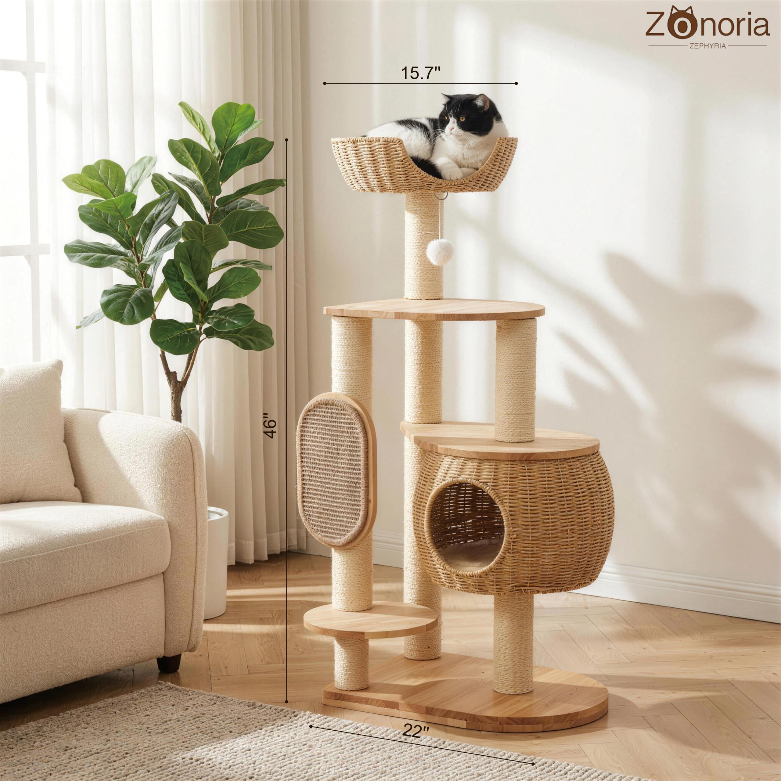 Zonoria Zephyria ultra-stable base with thick 8 cm posts supports energetic climbing.
