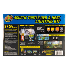 Zoo Med AQTurtle HeatUVB UVB lamp dome close up
