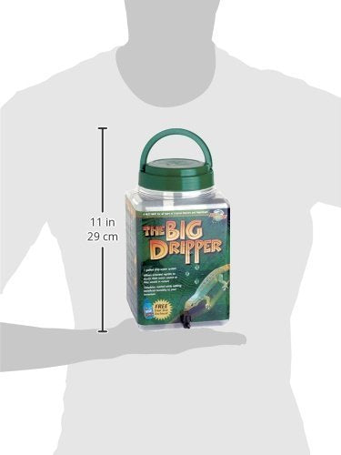 Zoo Med Big Dripper showcases rainfall simulation for natural hydration