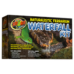 Zoo Med Naturalistic Terrarium Waterfall Kit with cascading water feature for vivariums