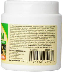 Zoo Med Repti Calcium D3 dosing scoop aids precise application.