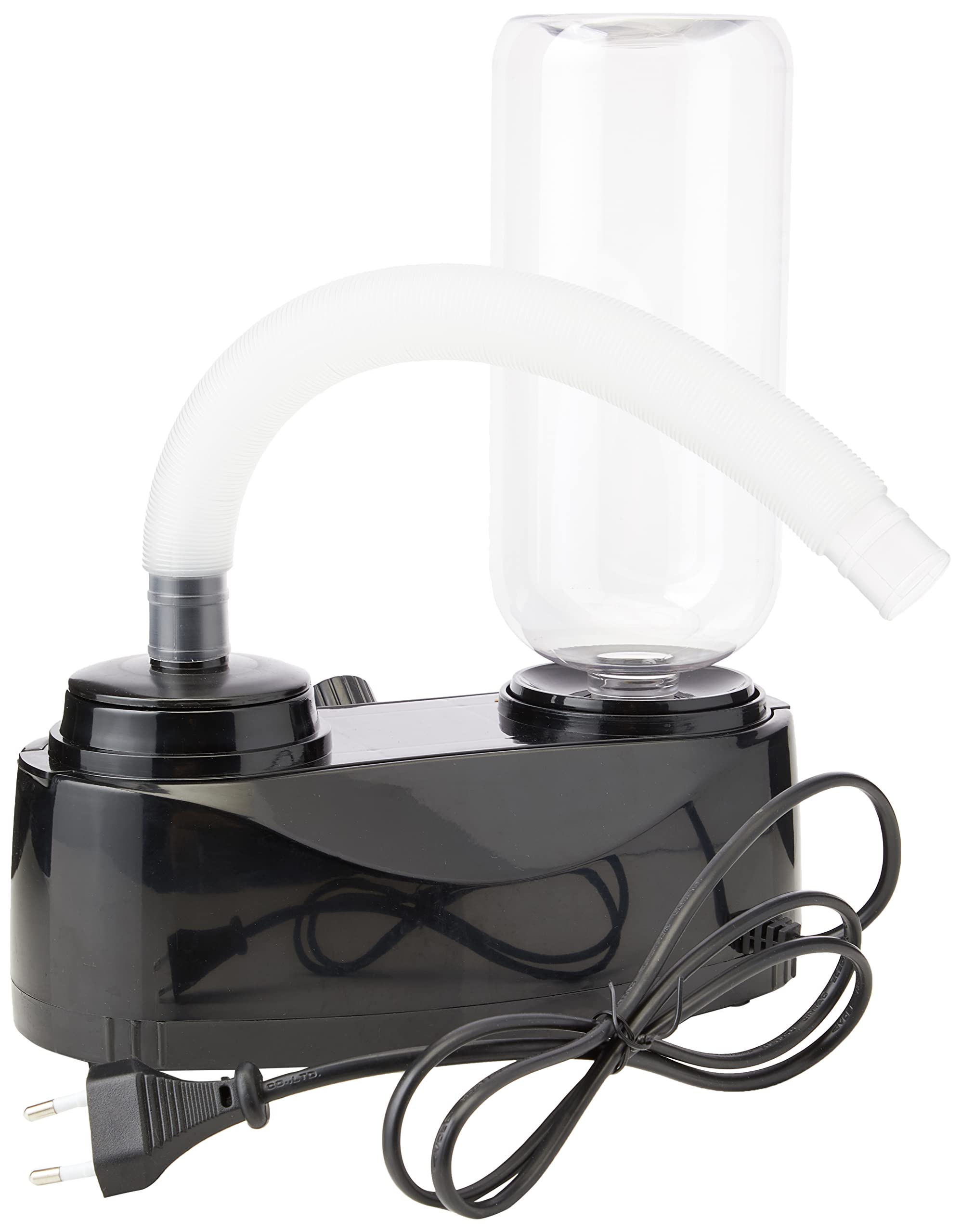 Zoo Med Repti Fogger in a terrarium setup showing even humidity control