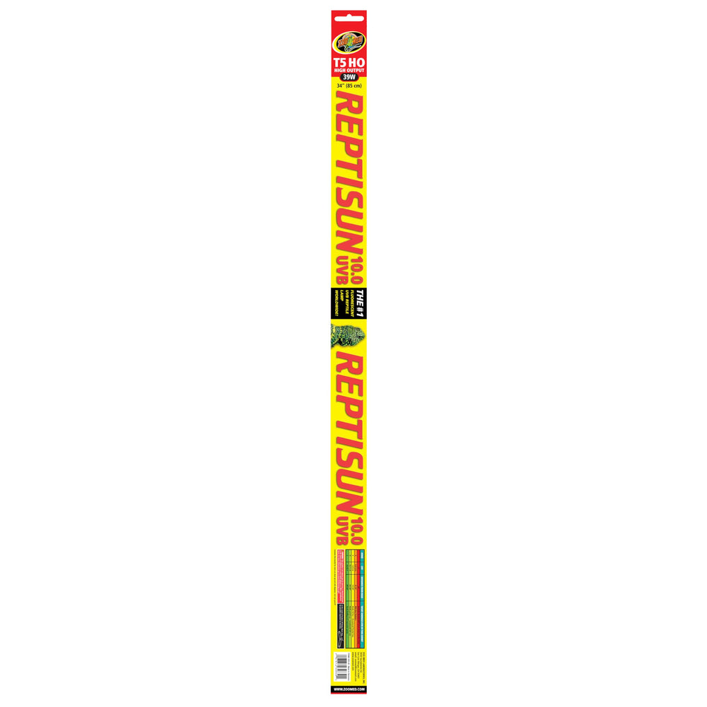 Zoo Med Reptisun 34-Inch UVB lamps provide bright light for larger enclosures.