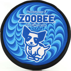 The ZooBee disc in midair for a long distance fetch.