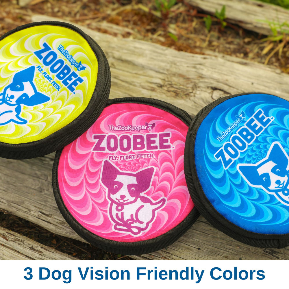 The ZooBee disc is ideal for pool and water play.