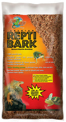 Zoo Med Premium Reptile Bark 24qt bag with forest texture for natural terrarium ground