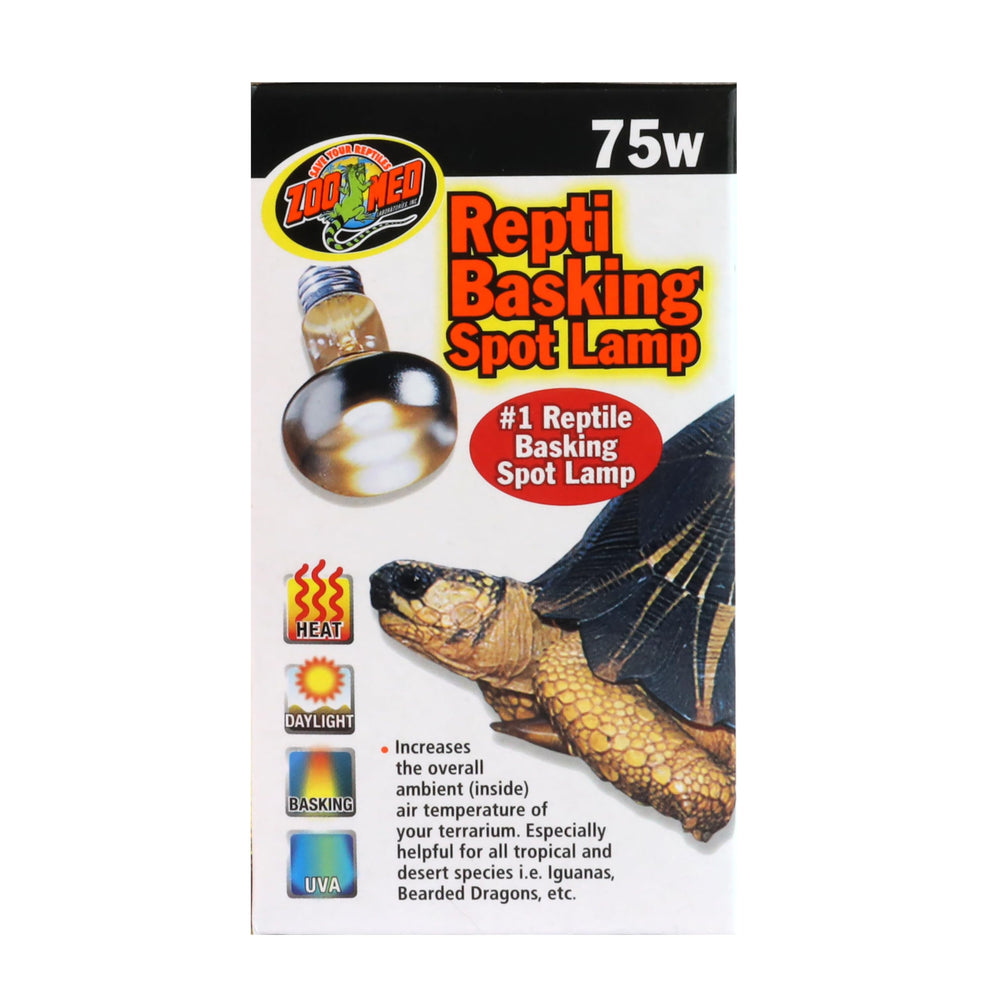 Zoo Med tight basking-beam focuses heat for precise reptile basking.