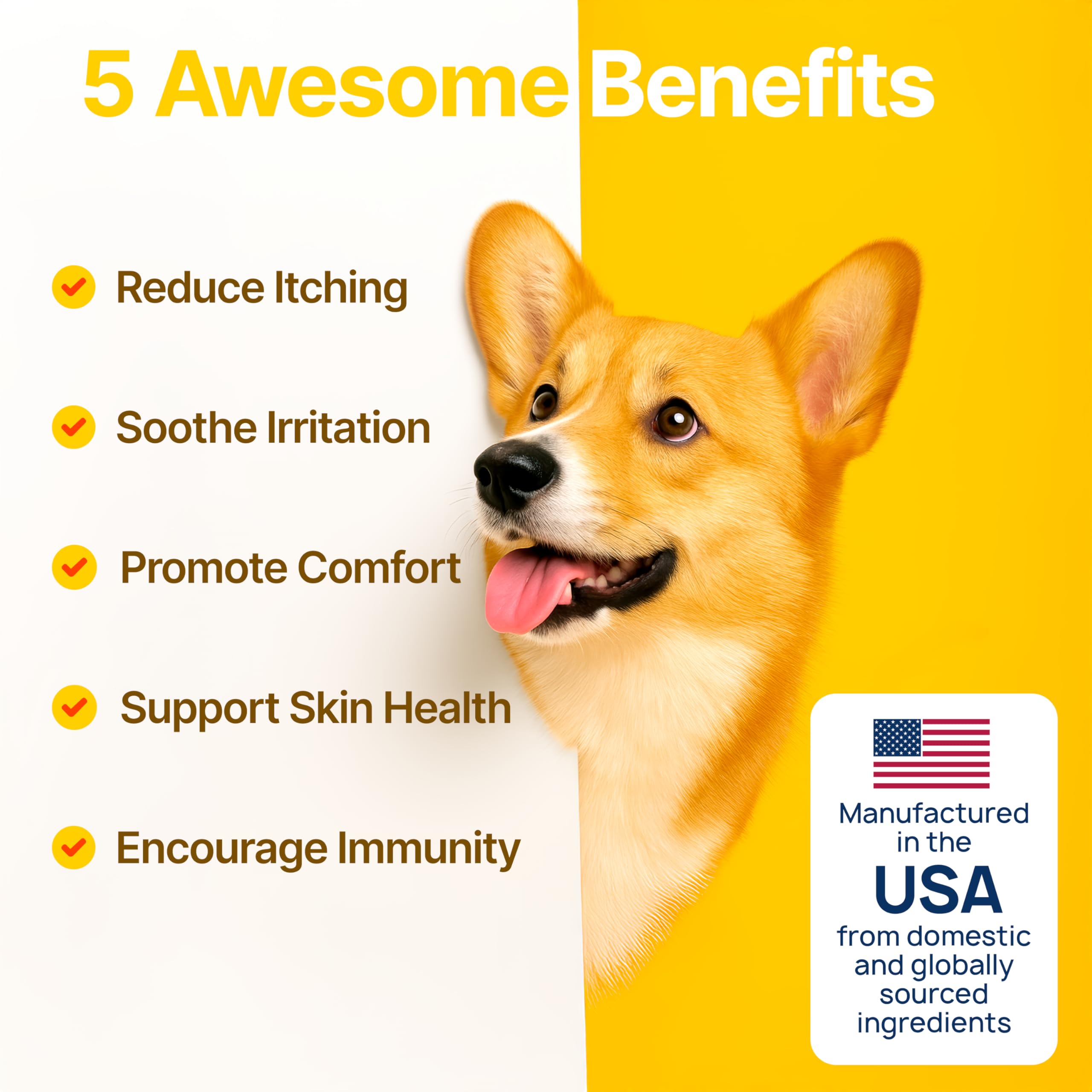 ZOOMEZEN dog allergy chews soft texture closeup for palatability