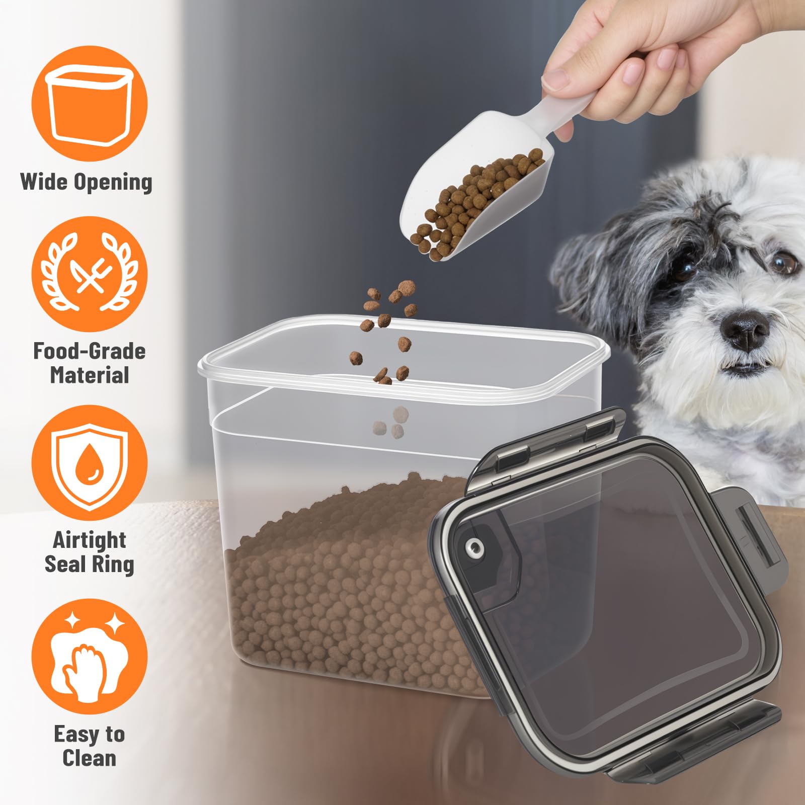 ZooZoo small containers—compact option for travel-friendly pet treats.