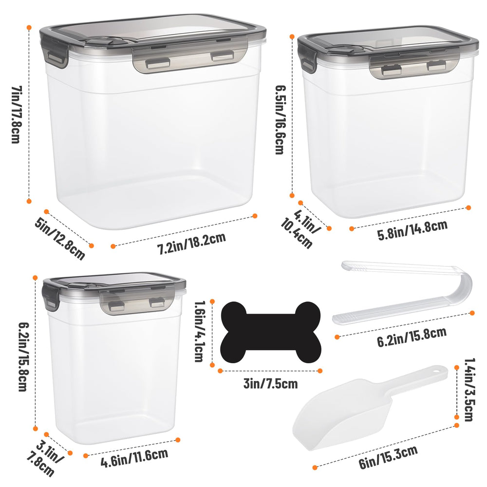 ZooZoo BPA-free plastic keeps food safe and clearly visible.