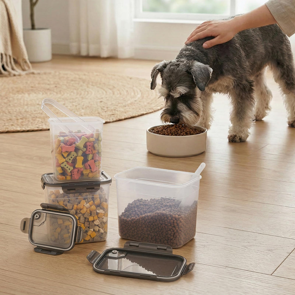 ZooZoo includes scoops, labels, tongs, and a marker for organization.