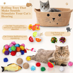 Zopeal plush fish toy for gentle batting and play.