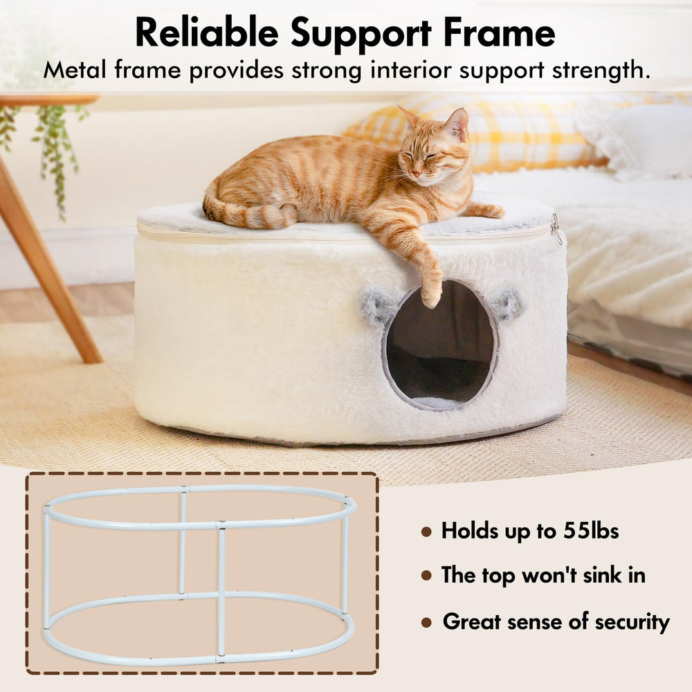 Zoratoo fluffy cover is removable for easy cleaning after adventures.