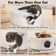 Zoratoo cat bed hammock sleeping area supports relaxed lounging and warm naps.