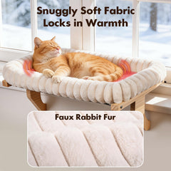 Zoratoo Cloud-Cuddle sturdy natural wood frame ensures stable resting.