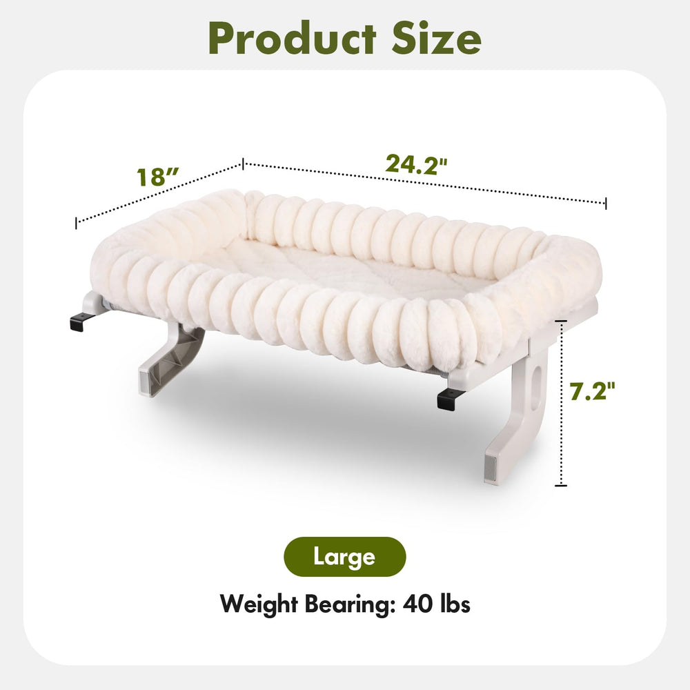 Zoratoo Cloud-Cuddle four sided bolster cushion with skin friendly fur.