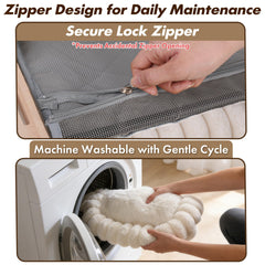 Premium hardwood and metal frame providing sturdy, wobble-free support.