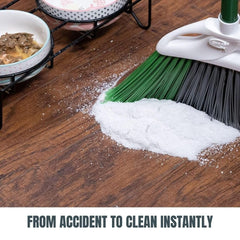 Zorbent Pet Cleanup on tile and vinyl shows versatile cleaning across surfaces