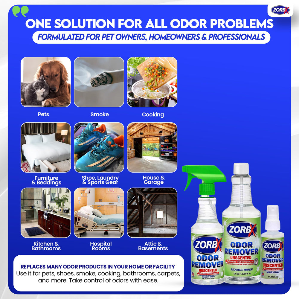 ZORBX hospital corridor odor removal in a healthcare setting
