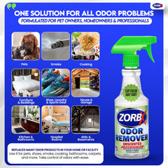 ZORBX 16oz pack highlights versatile size for home and facility use