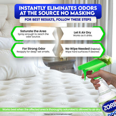 ZORBX unscented odor remover used in an office room for a fresher environment