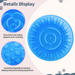 ZOURYNUA BPA-free silicone bowl highlights safe, durable material for pets
