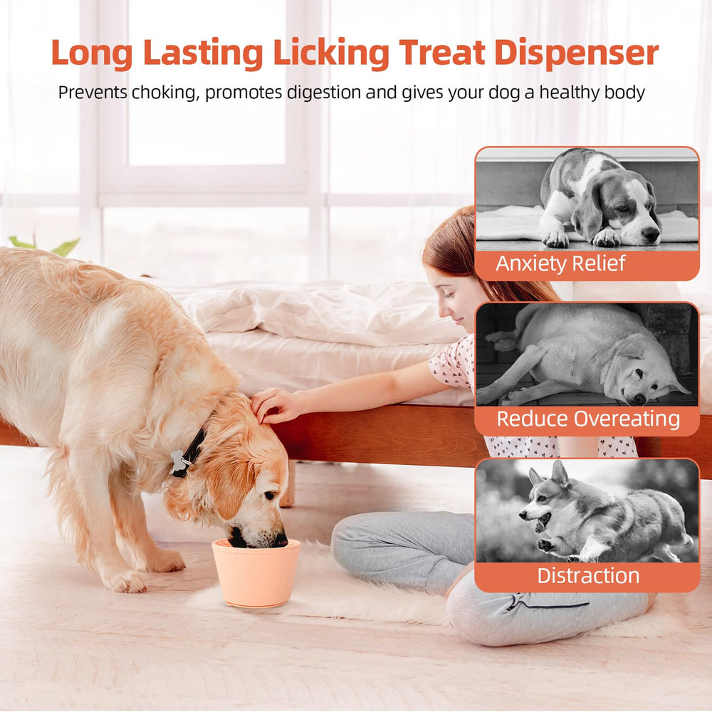 ZOURYNUA slow feeder holds 12 ounces of food for versatile meals.