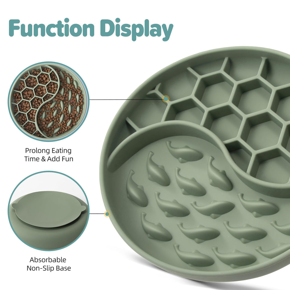ZOURYNUA pattern-design bowl highlights dual designs to make mealtimes more engaging