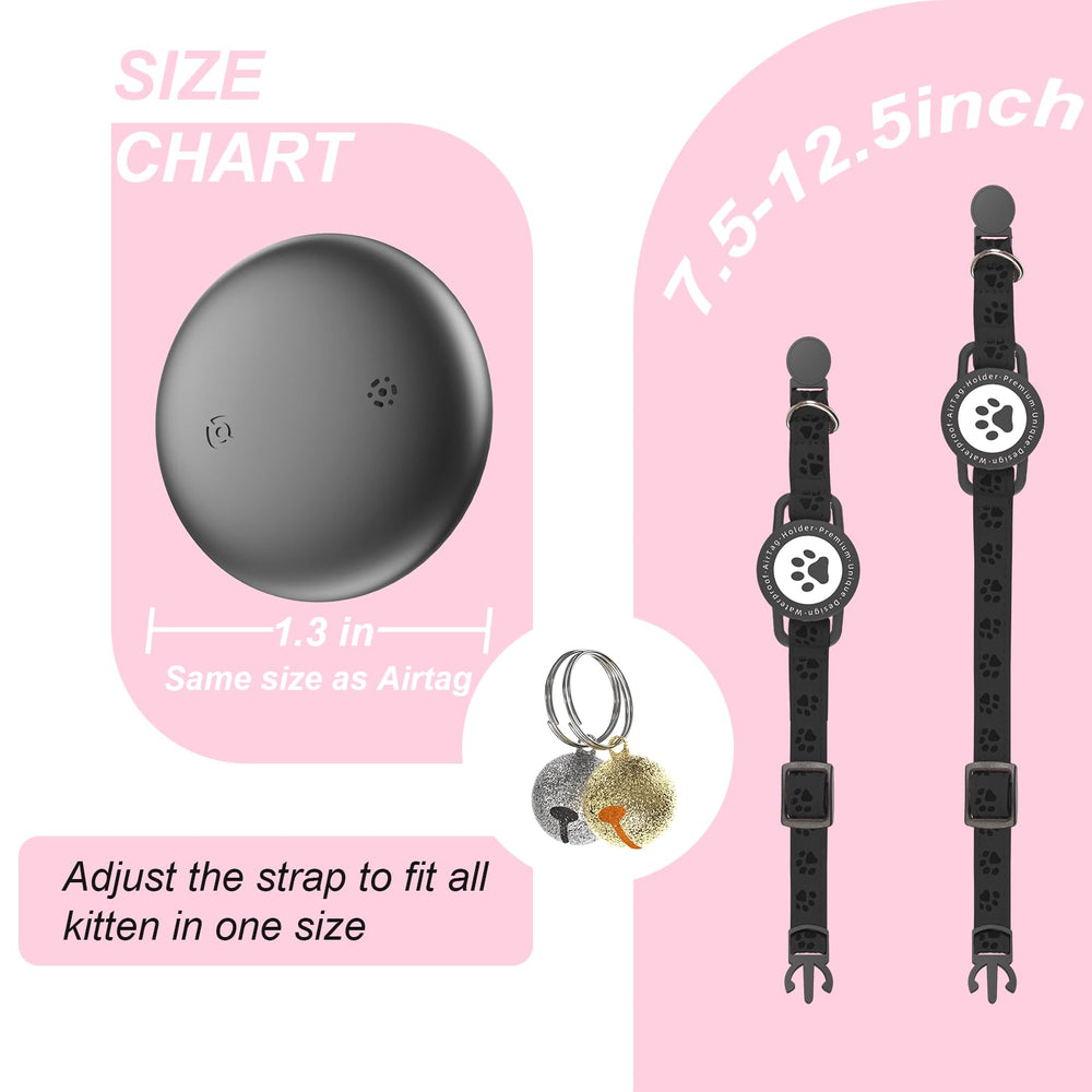 ZOWPET waterproof holder keeps the tracker clean in rain