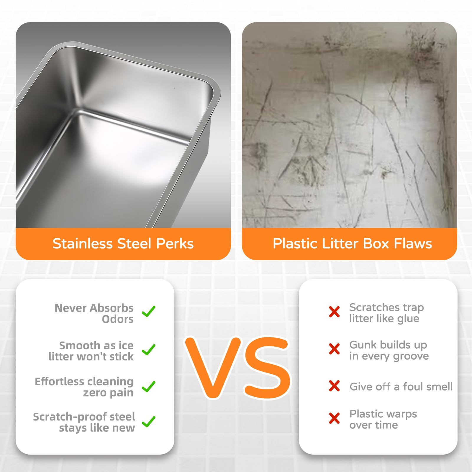 ZOZOO easy-clean non-stick surface ensures quick wipe-down after use.