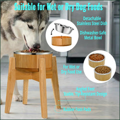 ZPirates anti-slip feet stabilize the bowl during meals.
