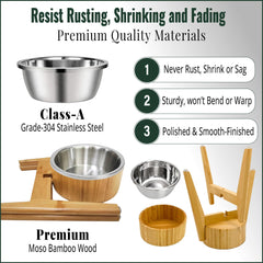 ZPirates stainless steel inner bowl resists rust and is easy to clean.