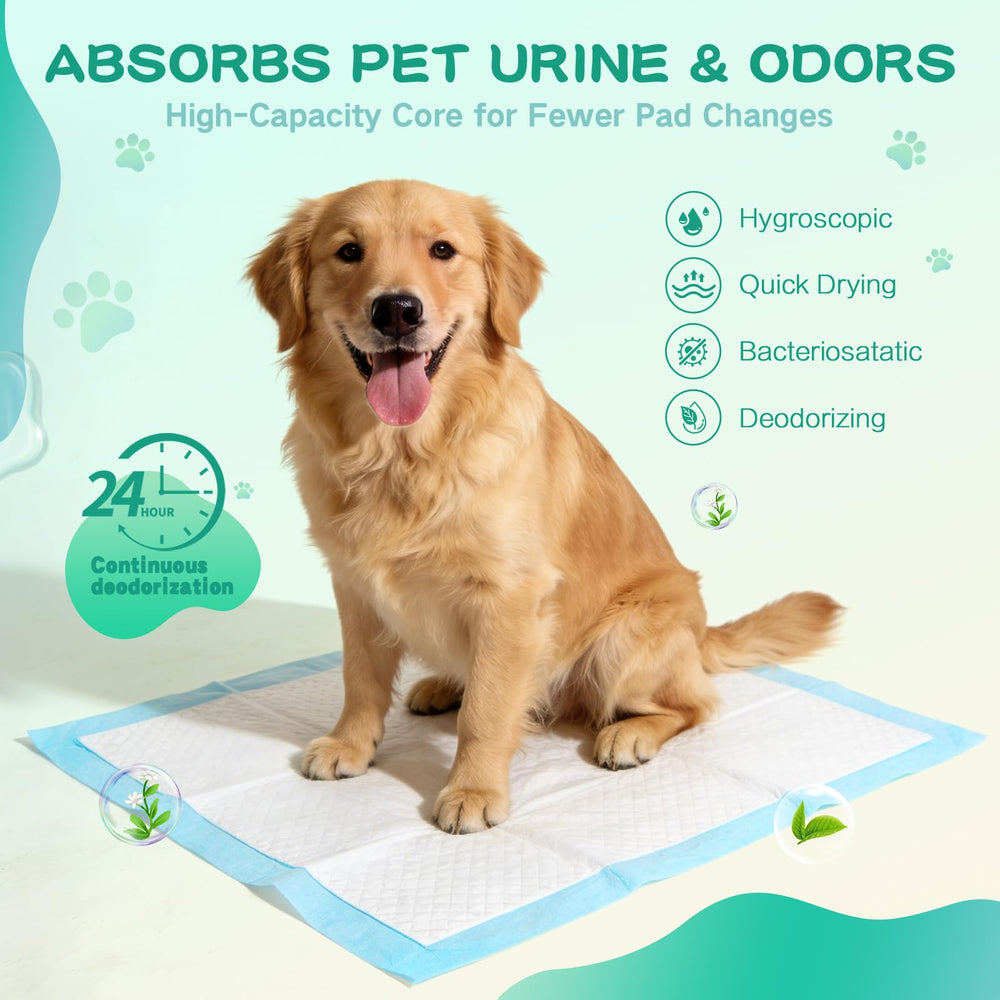 ZTAICOMGO pads help protect floors and carpets from pet accidents.