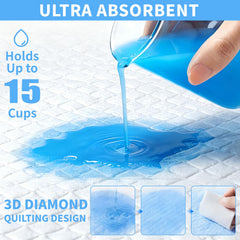 Zuiveu leakproof bottom prevents leaks during changes.