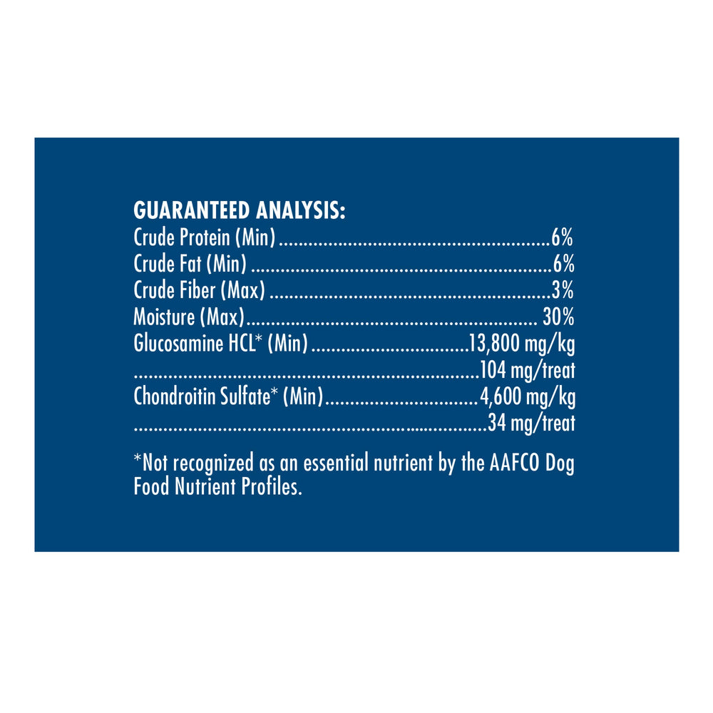 No corn, wheat, or soy listed on Zuke’s Hip Action packaging.