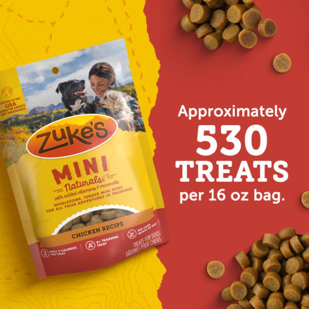 Zuke's Mini Naturals ideal for trail time and daily adventures