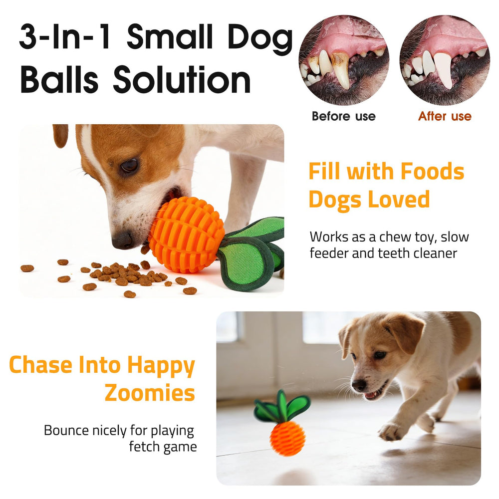 ZUMAEY interactive toy with bright carrot color aids quick spotting and retrieval.