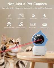 Zumimall camera showing auto-tracking following a pet